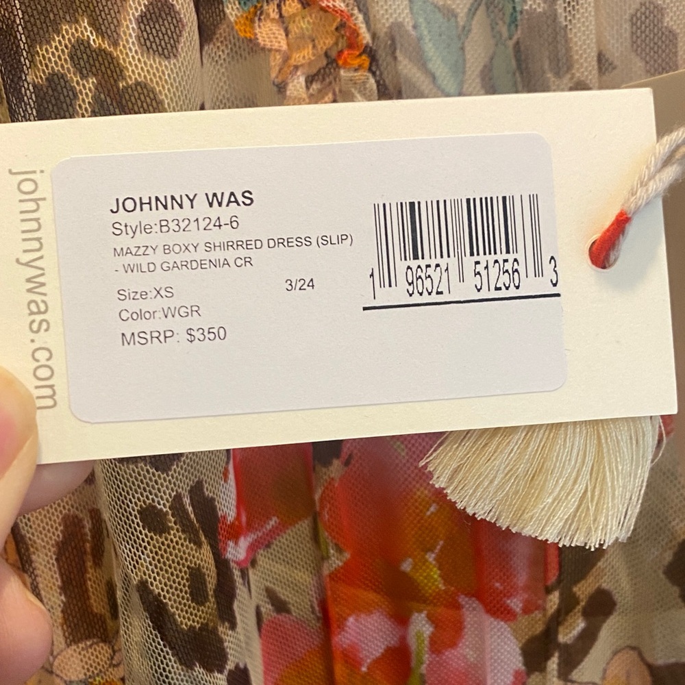 Johnny Was Multicolor Floral Dress - Picture 8 of 11